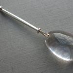 Torun Bulow Hube, for Georg Jensen, rock crystal silver pendant on a chain, #128, Denmark, circa 2010 SOLD - Image 2