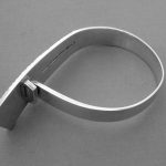 Rey Urban, for Age Fausing, silver bangle, Denmark, circa 1970 (Ref HH) - Image 3