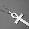 Jack Spencer, silver Ankh pendant on chain, Sheffield 1972 SOLD