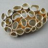 Jack Spencer, silver gilt brooch, titled 'Coral', Sheffield 1970 SOLD
