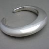 Georg Jensen, silver torque bangle, #291, Denmark, 1983 London import mark SOLD