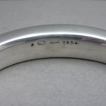 Georg Jensen, silver torque bangle, #291, Denmark, 1983 London import mark SOLD - Image 5