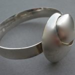 K.E.Palmberg, for Alton, silver bangle, Sweden, 1974 SOLD - Image 2