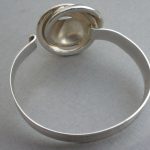 K.E.Palmberg, for Alton, silver bangle, Sweden, 1974 SOLD - Image 4