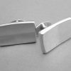 Erling Christoffersen, for Norway Plus Designs Studios, pair of early 'Reflection' silver cufflinks, 1962 Birmingham import marks