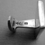 Erling Christoffersen, for Norway Plus Designs Studios, pair of early 'Reflection' silver cufflinks, 1962 Birmingham import marks - Image 4
