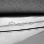 Henning Koppel, for Georg Jensen, silver brooch, #327, Denmark, 1960 London import mark SOLD - Image 3