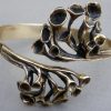 Hannu Ikonen, for Valo-Koru, bronze 'reindeer moss' torque bangle, Finland, circa 1970 SOLD