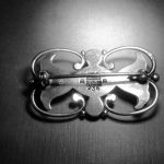 Georg Jensen, silver brooch, #236, Denmark, circa 1948 SOLD - Image 2