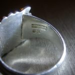 Georg Jensen, silver ring, #83, Denmark, circa 1950 SOLD - Image 3