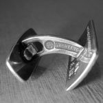 David-Andersen, pair of silver Oseberg Viking inspired cufflinks, Norway, 1960's SOLD - Image 3