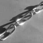 Unknown maker, silver bracelet, France, 1973 London import mark SOLD - Image 5
