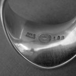 Torun Bulow-Hube, for Georg Jensen, silver Mobius ring, #148, Denmark, circa 1975 SOLD - Image 6