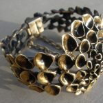 Hannu Ikonen, for Valo-Koru, bronze 'reindeer moss' hinged bangle, Finland, circa 1970 SOLD - Image 3