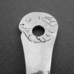 Enid Kelsey, Arts and Crafts silver server, London 1937 SOLD - Image 3