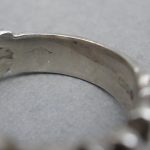 Graham Watling, cast silver ring, London 1978 SOLD - Image 6