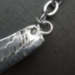 Teka, Theodor Klotz, silver necklace, German, circa 1970 SOLD - Image 5