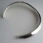 Palle Bisgaard, silver torque neck ring, #1, Denmark, circa 1970 SOLD - Image 3