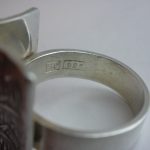 Elis Kauppi for Kupittaan Kulta, silver ring, Finland, circa 1965 SOLD - Image 5