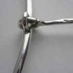 Frank and Regine Juhls, silver Tundra pendant on a neck ring, #703, Norway, designed circa 1967 SOLD - Image 5