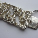 Frank and Regine Juhls, silver Tundra bracelet, #750, Norway, designed circa 1967 SOLD - Image 5