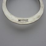 Anna-Greta Eker, for Norway Designs Plus Studios, silver 'Curves' torque necking, Norway, circa 1968 SOLD - Image 3
