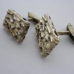 Unknown maker, pair of 9 carat gold cufflinks, 1971 London import mark, possibly German SOLD - Image 2