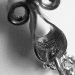 Erik Granit, handmade silver smoky quartz set pendant, on a later chain, Finland, 1972 - Image 4