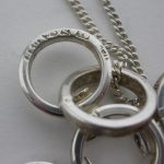 Hedbergs Guld, modernist silver cross pendant, Sweden, 1973 SOLD - Image 4