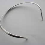﻿Stigbert﻿, silver torque neck ring, Sweden, 1987 SOLD - Image 4