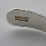 Bjorn Weckström for Lapponia, silver and acrylic 'Salamander' bangle, Finland, 1975 SOLD - Image 6