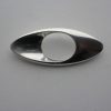Henning Koppel, for Georg Jensen, silver brooch, #390, Denmark, 1975 London import mark (Ref HH)