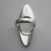 Henning Koppel, for Georg Jensen, silver ring, #390, Denmark, 1975 London import mark SOLD - Image 3