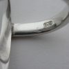Henning Koppel, for Georg Jensen, silver ring, #390, Denmark, 1975 London import mark SOLD - Image 7