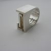 Uwe Moltke, heavy silver ring, Denmark, circa 1975 SOLD - Image 3