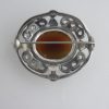 Robert Allison & Son (attributed) of Iona, a silver agate set Scottish plaid brooch, Glasgow 1953 SOLD - Image 2