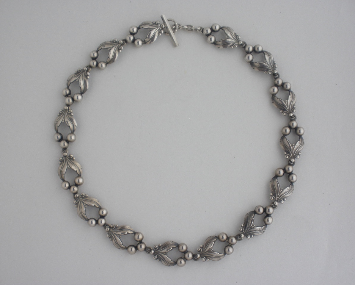 Niels Erik From, silver necklace, Denmark, circa 1960 SOLD – John Kelly ...
