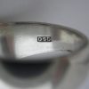 Hans Hansen, silver and black enamel ring, Denmark, 1972 London import mark SOLD - Image 7