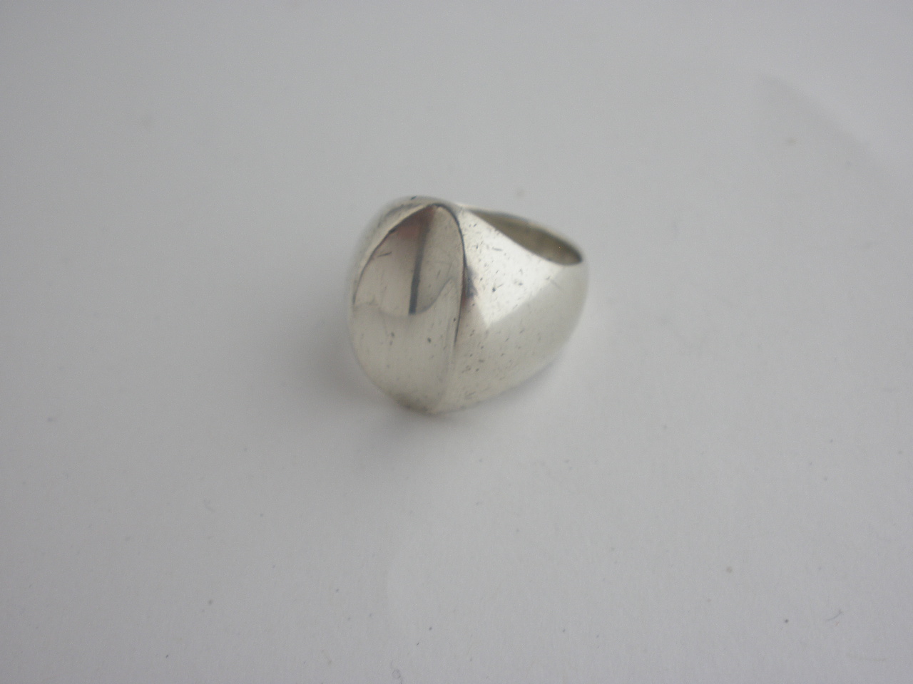 Hans Hansen, silver ring, Denmark, 1972 London import mark SOLD – John ...