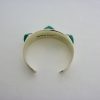 K. Torndals Juvelerare Ab (possibly), green agate set silver bangle, Sweden, 1956 SOLD - Image 5