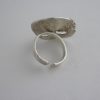 Teka, Theodor Klotz, silver cast ring, German, circa 1970 SOLD - Image 5