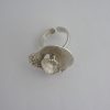 Teka, Theodor Klotz, silver cast ring, German, circa 1970 SOLD - Image 7