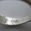 Teka, Theodor Klotz, silver cast ring, German, circa 1970 SOLD - Image 8