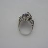 Tri Star, amethyst crystal set cast silver ring, London 1973 SOLD - Image 5