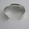 K. Torndals Juvelerare Ab (possibly), green agate set silver bangle, Sweden, 1956 SOLD - Image 6