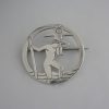 H. G. Murphy, Art Deco silver Saint Christopher brooch, circa 1930 SOLD