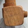Brian Willsher, teak modernist sculpture, 1978 SOLD - Image 7