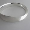 Torun Bulow-Hube, for Georg Jensen, silver Mobius bangle, Denmark, #206, 2009 SOLD - Image 3
