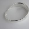 Torun Bulow-Hube, for Georg Jensen, silver Mobius bangle, Denmark, #206, 2009 SOLD - Image 5