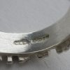Jane Watling of Lacock, cast silver ring, London 2002 SOLD - Image 4